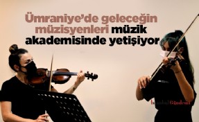 Ümraniye’de geleceğin müzisyenleri müzik akademisinde yetişiyor