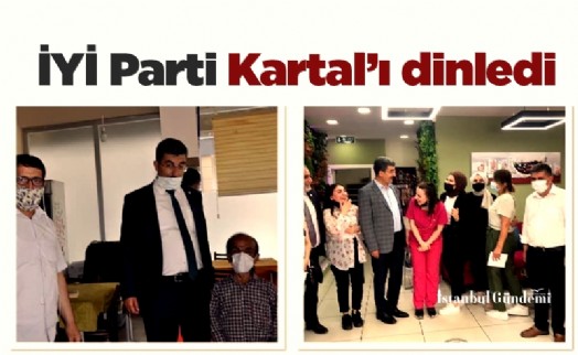 İYİ Parti Kartal’ı dinledi