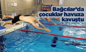 Bağcılar’da çocuklar havuza kavuştu