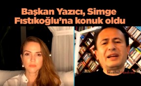 Başkan Yazıcı, Simge Fıstıkoğlu’na konuk oldu