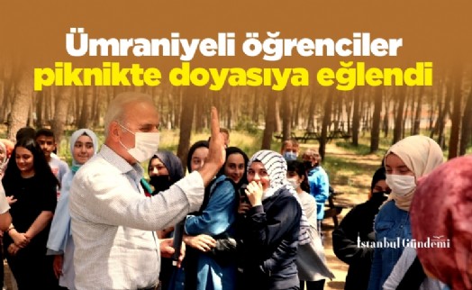 Ümraniyeli öğrenciler piknikte doyasıya eğlendi