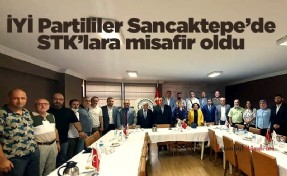 İYİ Partililer Sancaktepe’de STK’lara misafir oldu