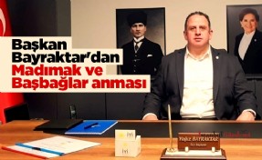 Başkan Bayraktar'dan Madımak ve Başbağlar anması