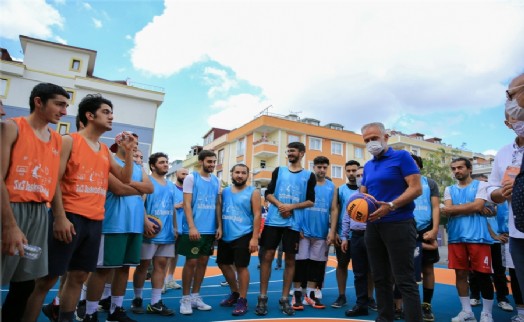 Çekmeköy’e 20 yeni basketbol sahası yapılacak