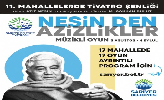 Sarıyer’de tiyatro sesleri yükselecek