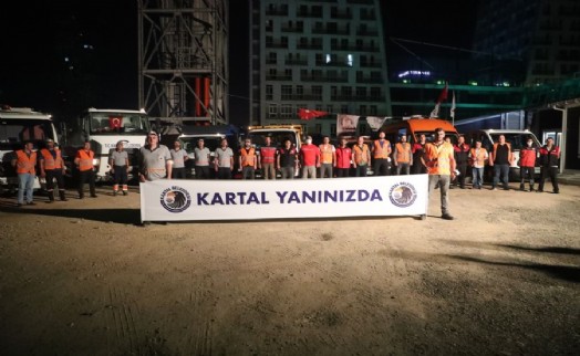 Kartal’dan selzedelere yardım eli