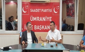 Başkan Çakıroğlu’ndan Ümraniye Saadet’e iade-i ziyaret