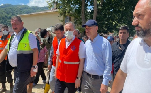 İçişleri Bakanı Soylu ile Başkan Çağırıcı selin vurduğu Bozkurt’ta