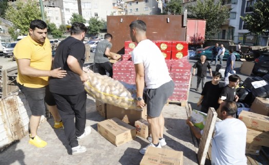 Kağıthane’den selzedelere destek