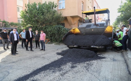 Kartal’da asfalt seferberliği