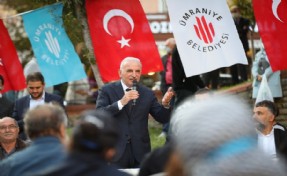 Başkan Yıldırım vatandaşlarla Armağanevler Parkı’nda Beş Çayı’nda buluştu