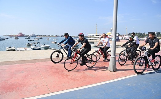 Pedallar bu kez Tuzla’da farkındalık için çevrildi