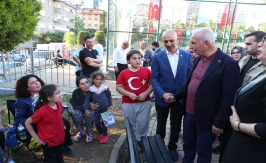 Başkan Yıldırım ‘5 Çayı’nda Ümraniyelilerle buluştu