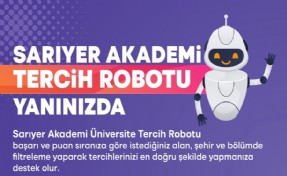 Sarıyer Akademi’den öğrenciler için tercih robotu