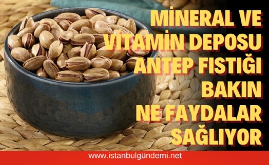 ANTEP FISTIĞININ VÜCUDA 14 FAYDASI