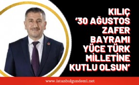 Tuzla’nın Saadeti’nden 30 ağustos’ta ‘Zafer’ vurgulu mesaj!