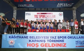 Kağıthane’de geleceğin şampiyonları yetişiyor