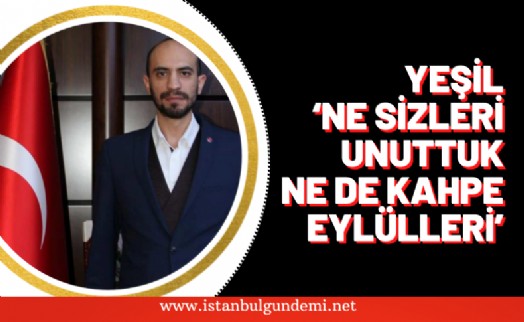 Başkan Onur Yeşil’den 12 Eylül darbesi paylaşımı!