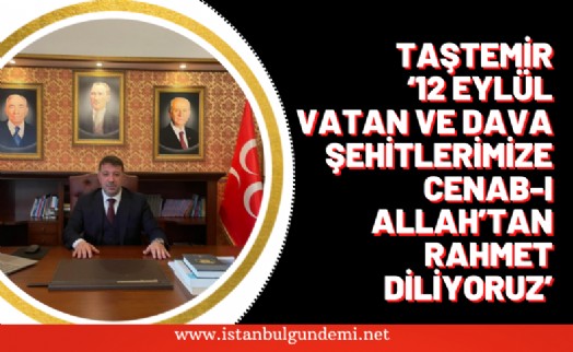 MHP Kağıthane’den 12 Eylül mesajı!