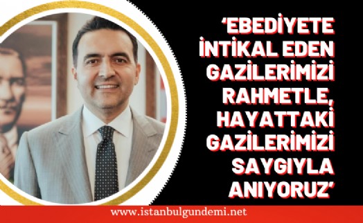 AK Parti Sarıyer’den 19 Eylül Gaziler Günü mesajı!