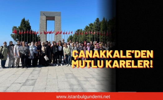 Bayrampaşa Belediyesi’nin ilk gezisi Çanakkale!