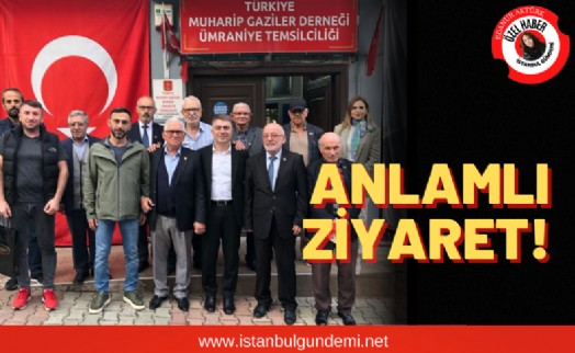 Ümraniye’nin Geleceği gazilerini unutmadı!