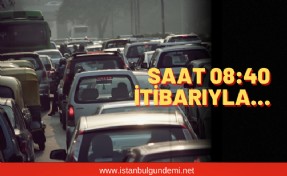 İstanbul’da trafik yoğunluğu ölçüldü…