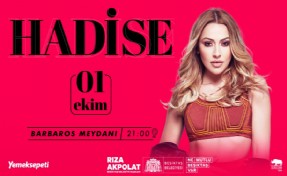 Beşiktaş Festivali finalinde ‘Hadise’ çıkacak