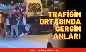 Ümraniye'de yol verme kavgası!