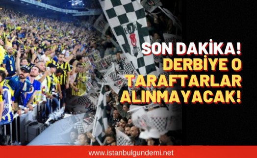 Beşiktaş-Fenerbahçe derbisine günler kala flaş gelişme!