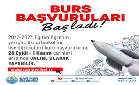 Sarıyerli öğrencilere müjde! Burs başvuruları başladı