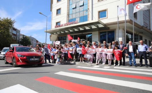 Bayrampaşa’da öncelik yayaların oldu