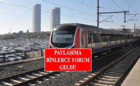 Marmaray sosyal medyadan duyurdu! Paylaşıma yorum yağdı