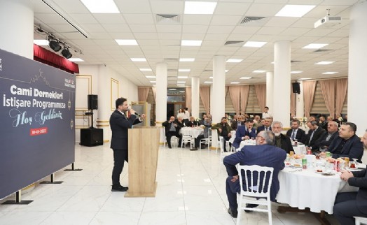 Başkan Öztekin cami dernekleri temsilcileriyle buluştu