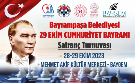 Bayrampaşa Belediyesi’nden Cumhuriyetin 100. yılına özel satranç turnuvası