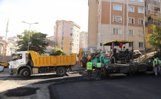 Kağıthane Belediyesi cadde ve sokakları tek tek yeniliyor