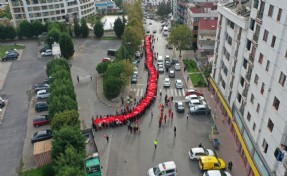 Tuzla’da dev Türk Bayraklı 29 Ekim korteji