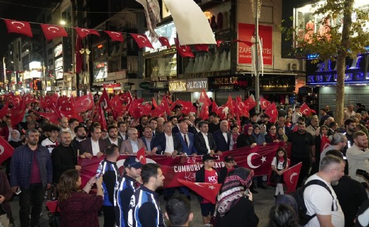 Ümraniye’de coşkulu fener alayı!