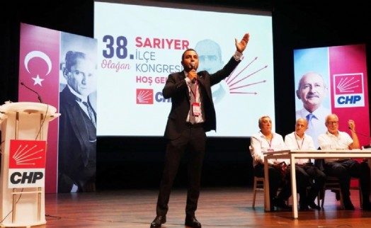 CHP Sarıyer İlçe Başkanı Volkan Yıldız istifa etti