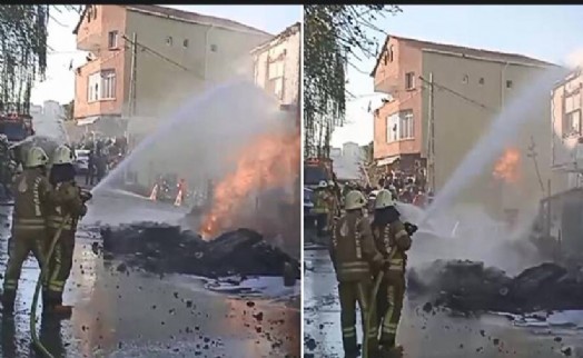 Üsküdar'da yürekleri ağızlara getiren olay