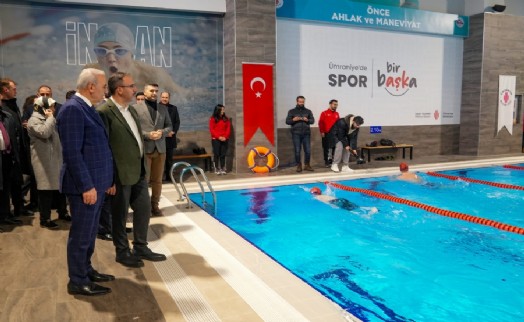 Ümraniye’ye spor yatırımları sürüyor