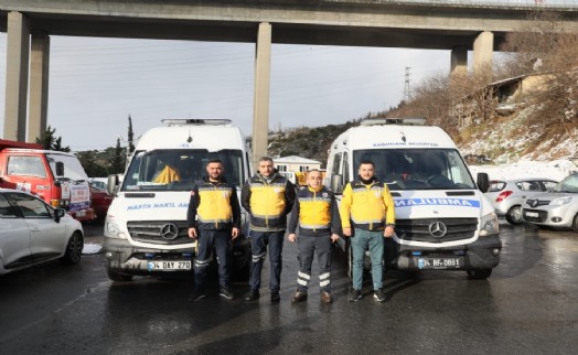 Kağıthane’den deprem bölgesine sağlık desteği