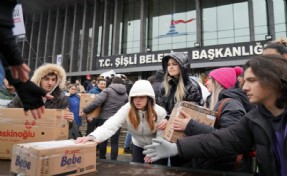 Şişli’de dayanışmanın en güzel örneği sergileniyor