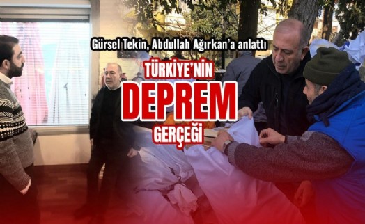 Gürsel Tekin; 'Beton lobisi sorgulanmalı!'