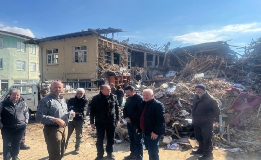 Başkan Kızıldaş’tan depremden etkilenen Malatya’ya ziyaret