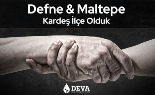 DEVA Maltepe’nin kardeş ilçesi Defne oldu