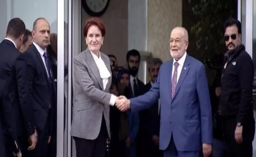 Millet İttifakı’nda sıcak saatler... Akşener toplantıya katıldı