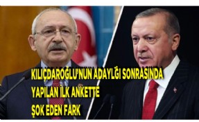 Adaylık sonrası ilk anket!