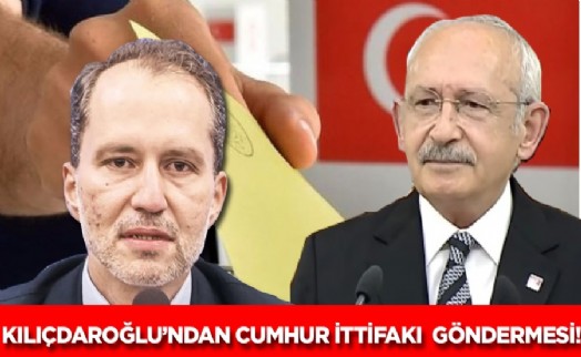 Kılıçdaroğlu'ndan Yeniden Refah'a gönderme!