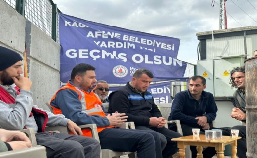 Kâğıthane Belediyesi’nden deprem bölgesine lojistik merkezi